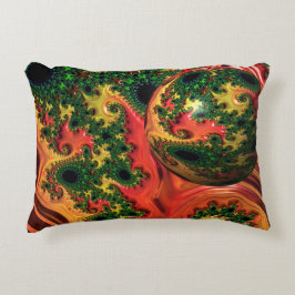 Fiery Elegance - Eine Studie in Complexity Pillow Dekokissen
