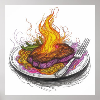 Fiery Feast Poster