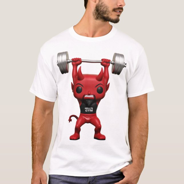 Fiery Fitness Funko Pop Devil T-Shirt (Vorderseite)