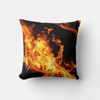 Fiery Flames Burning Inferno Kissen