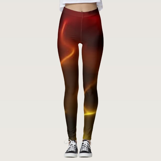 Fiery Flames Leggings (Vorderseite)