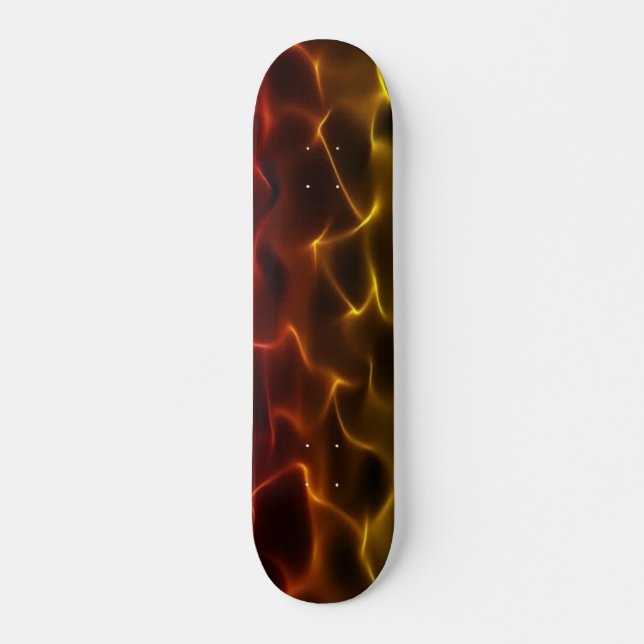 Fiery Flames Skateboard (Vorne)