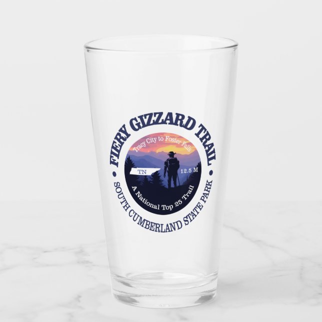 Fiery Gizzard Trail (rd2) Glas (Vorderseite)