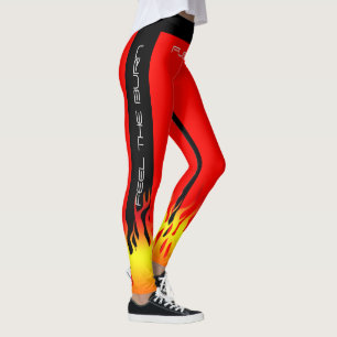 Fiery Gym Aerobic Fitness Yogout Leggings