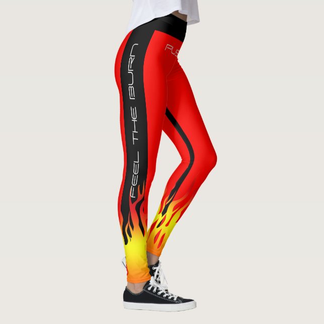 Fiery Gym Aerobic Fitness Yogout Leggings (Rechts)
