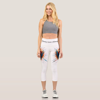 Fiery Heartbeat Leggings - Electrical Liebe Staat