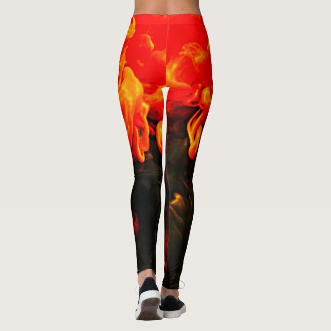 Fiery Lava Leggings (Rückseite)