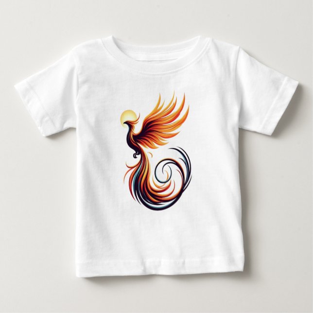 Fiery Phoenix Kids T - Shirt (Vorderseite)