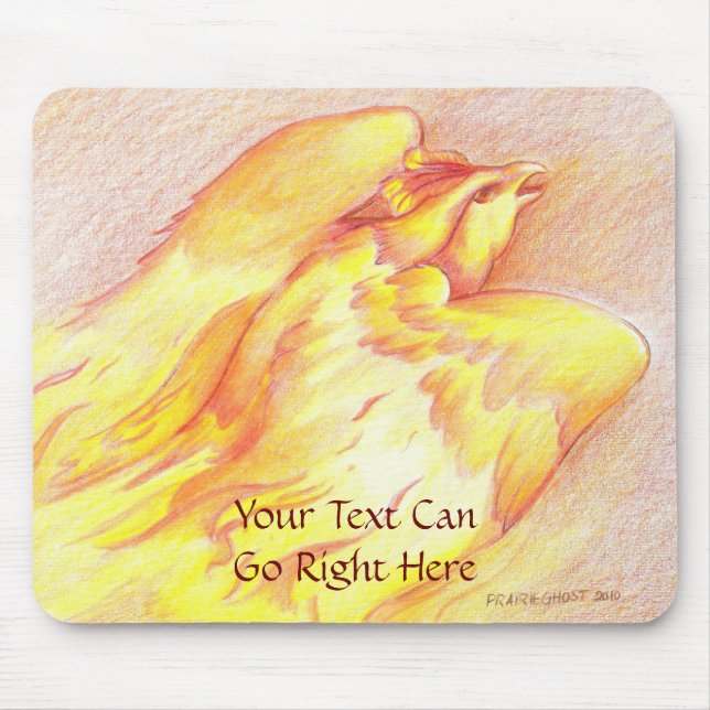 Fiery Phoenix Mousepad (Vorne)
