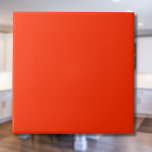 Fiery Red Solid Color | Classic | elegant Fliese<br><div class="desc">Fiery Red Solid Color | Classic | elegant | Trendy | Stilvoll | Geschenk</div>