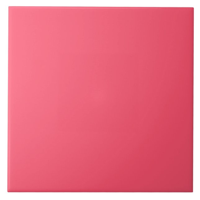 Fiery Rose Pink Fliy Fliese (Vorderseite)