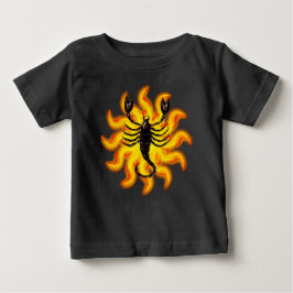 Fiery Scorpio Baby T-shirt