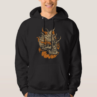 Fiery Skull: Flammen der Rebellion Hoodie