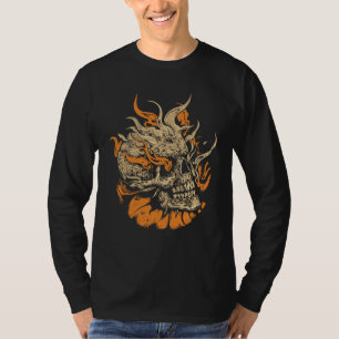 Fiery Skull: Flammen der Rebellion T-Shirt