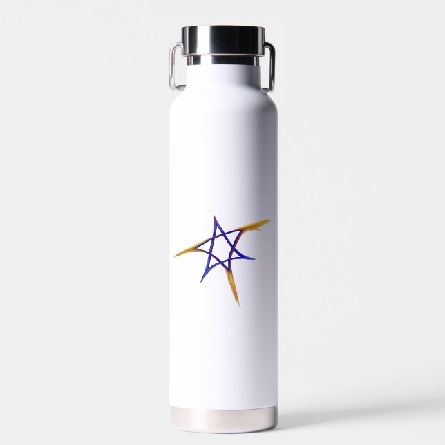 Fiery Star von David Water Flasche (Vorne)