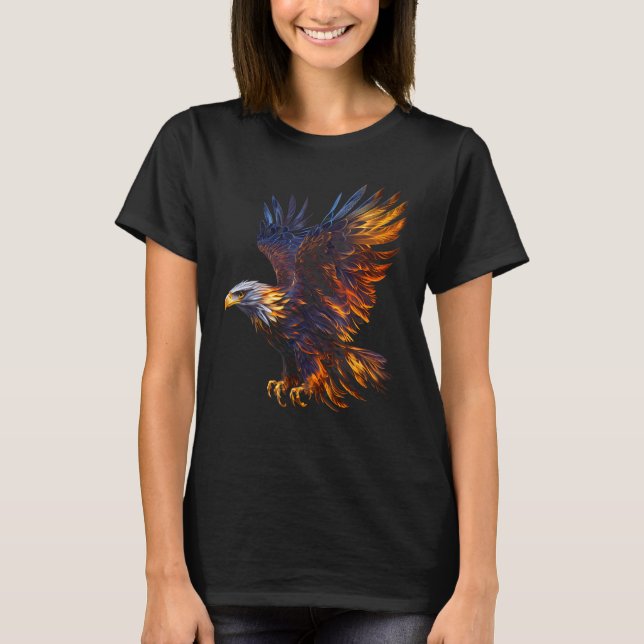 Fiery Steller's Sea-eagle Graphic Tee for Men Wome (Vorderseite)
