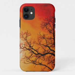 Fiery Sunset & Tree Natur Kunst, Dichtung und Musi Case-Mate iPhone Hülle