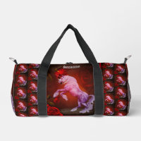 Fiery Unicorn Pferd Personalisiert