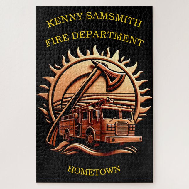 Fiery Valor verkörpert die heroische Gestaltung vo Puzzle (Vertikal)