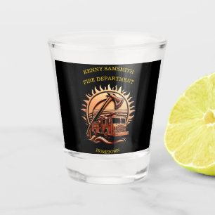 Fiery Valor verkörpert die heroische Gestaltung vo Schnapsglas