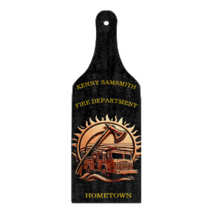 Fiery Valor verkörpert die heroische Gestaltung vo Schneidebrett