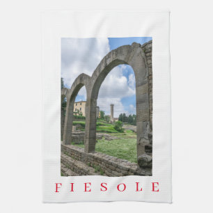 Fiesole Kathedrale Turm Teetuch Geschirrtuch