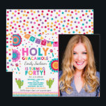 Fiesta 40. Geburtstag Einladung Heilige Guacamole<br><div class="desc">Fiesta 40. Geburtstag Einladung Alle Designs sind © PIXEL PERFECTION PARTY LTD</div>