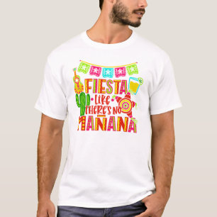 FIESTA ALS OB ES KEIN MANANA CINCO DE MAYO GÄBE T-Shirt
