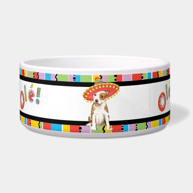 Fiesta Am Staff Pet Napf (Links)