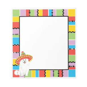 Fiesta American Eskimo Dog Notizblock
