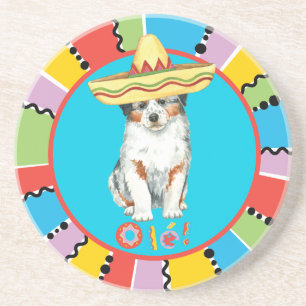 Fiesta Aussie Getränkeuntersetzer