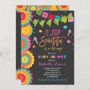 Fiesta Baby Dusche Einladung Mexican Baby Dusche