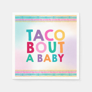 Fiesta Baby Dusche Napkin Taco Bout Ein Baby Party Serviette