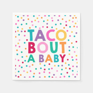 Fiesta Baby Dusche Napkin Taco Bout Ein Baby Party Serviette