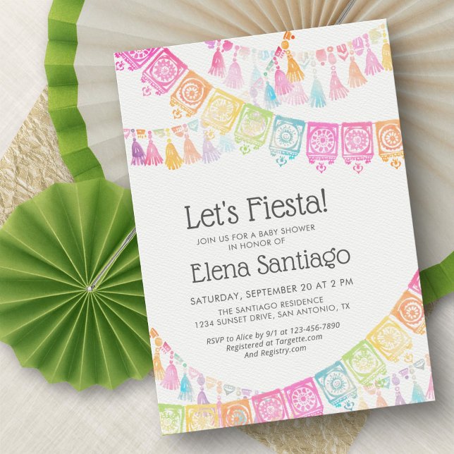 Fiesta-Baby-Party Einladung (Von Creator hochgeladen)