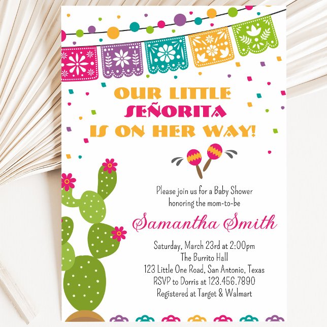 Fiesta Baby Shower Einladung (Von Creator hochgeladen)