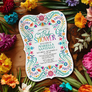 Fiesta Baby Shower Einladung