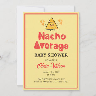 Fiesta Baby Shower Einladung Nacho Average Dusche