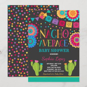 Fiesta-Baby-Shower-Einladung Nacho Durchschnittlic Einladung