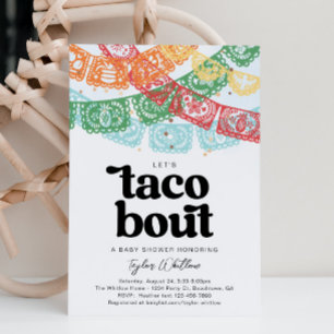 Fiesta Baby Shower Einladungen
