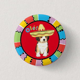 Fiesta Beagle Button