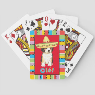 Fiesta-Beagle Spielkarten