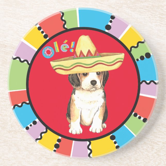 Fiesta Beagle Untersetzer (Vorne)