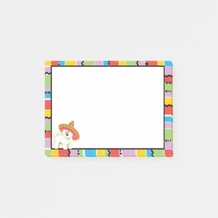 Fiesta Bichon Post-it Klebezettel