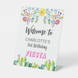 Fiesta Birthday, Begrüßungszeichen Sockelschild