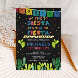 Fiesta Birthday Einladung