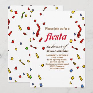 Fiesta Birthday Einladungs-Chalkboard mexikanisch Einladung