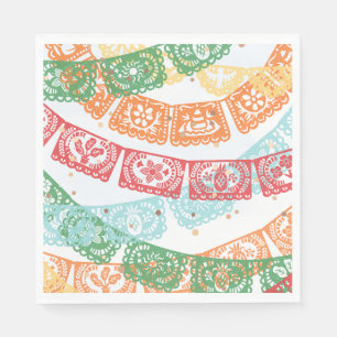 Fiesta Birthday Party Napkins Serviette