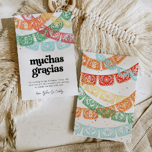 Fiesta Birthday Vielen Dank an Ihre Karten