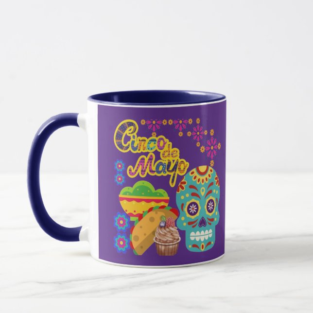 Fiesta Bloom Fiesta königliches Violett Tasse (Links)
